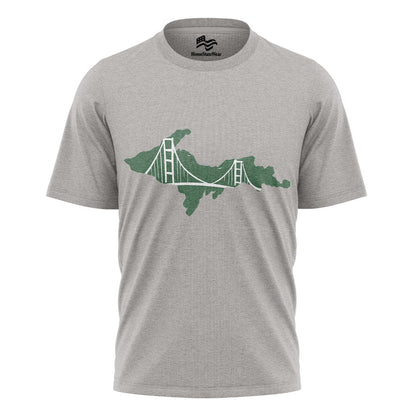 Upper Peninsula Michigan T-Shirt, UP Bridge Tee