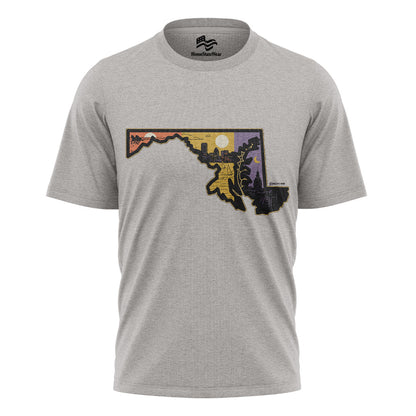 Layers of Maryland T-Shirt | Old Line State Graphic Tee