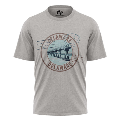 Delaware Bridge Graphic Tee | Scenic Landmark Souvenir Shirt