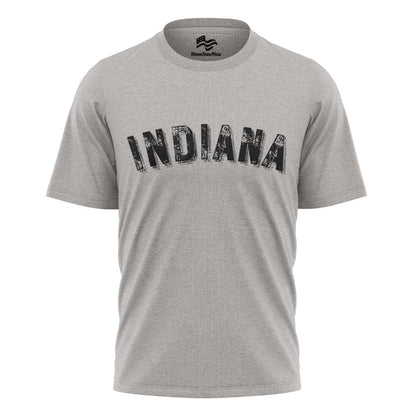 Indiana State Bella Canvas Tee | Rustic State Pride Shirt