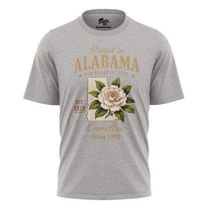 Alabama Camellia State Pride Graphic Tee