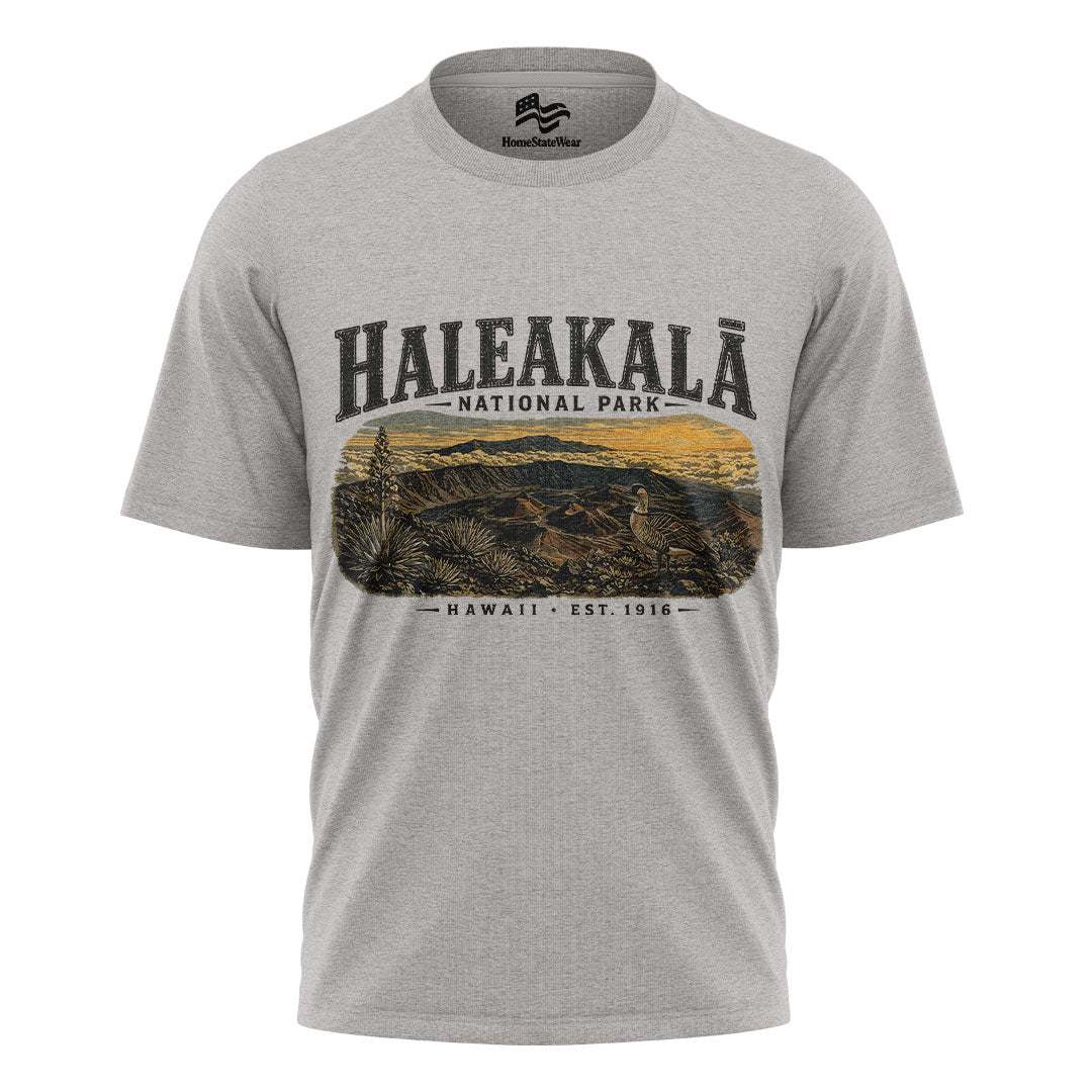 Haleakala National Park Vintage Maui Volcano Sunset Shirt