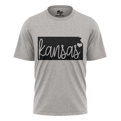 Kansas Custom State T-Shirt | Unisex State Pride Tee