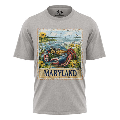 Maryland Blue Crab T-Shirt | Chesapeake Bay Summer Tee