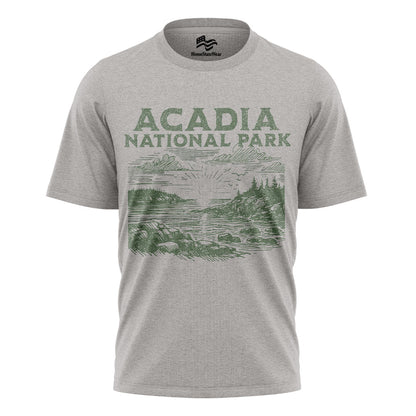 Acadia National Park T-Shirt | Maine Outdoor Travel Te