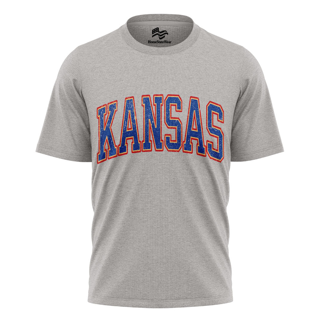 Kansas Vintage T-Shirt | Retro State Pride Tee