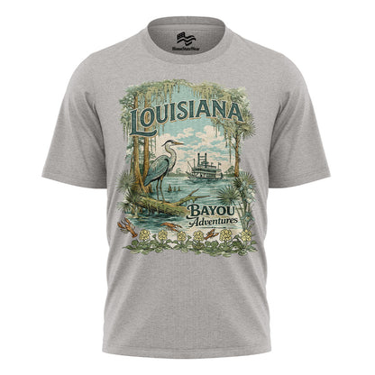 Louisiana Bayou T-Shirt | Cajun Country Souvenir Tee
