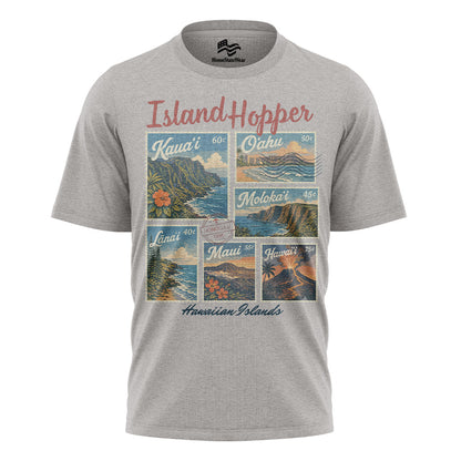 Hawaii Island Hopper Comfort Colors Tee | Tropical Travel Shirt
