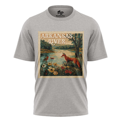 Arkansas River Fox Stamp Tee