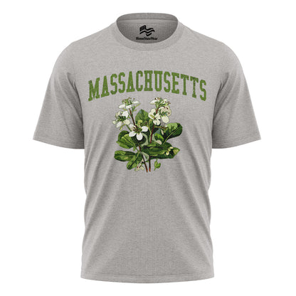 Massachusetts Mayflower Comfort Colors Tee | State Flower Gift Shirt