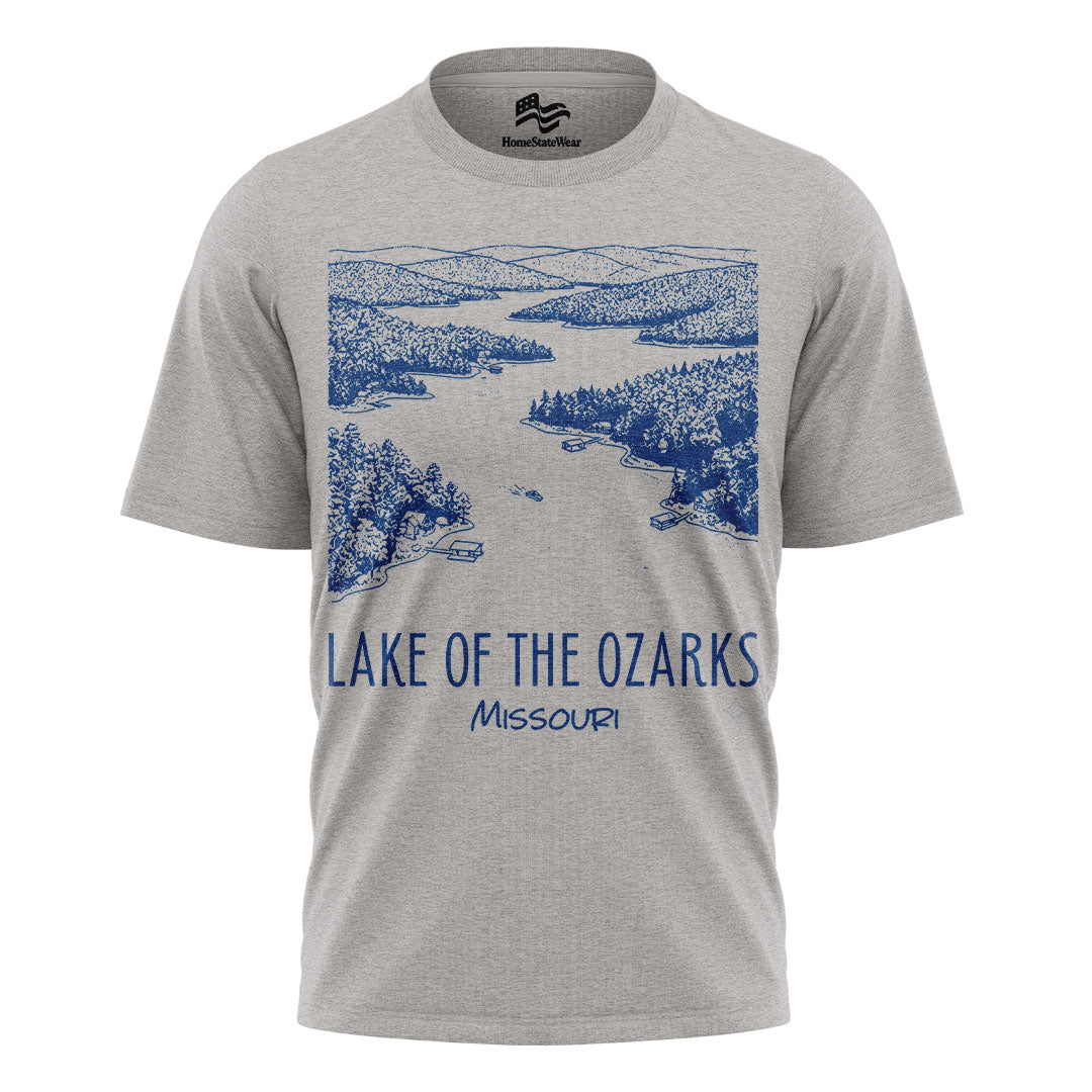 Lake of the Ozarks T-Shirt, Missouri Lake Graphic Tee