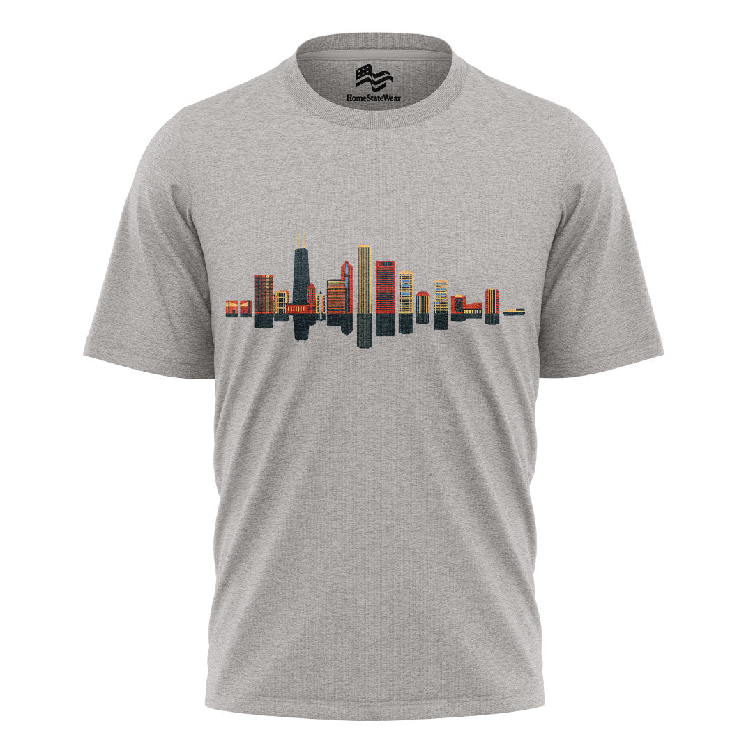 Illinois Cardinal & Violet Comfort Colors Tee | Nature Lover Shirt
