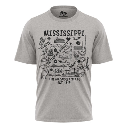Mississippi Magnolia State T-Shirt