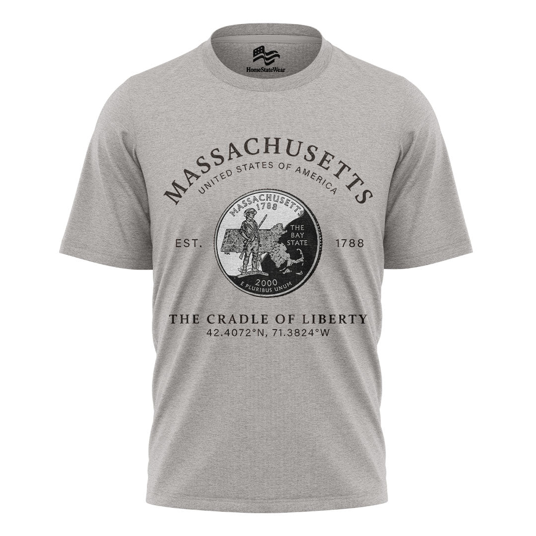 Massachusetts Bay State T-Shirt | New England Gift Tee