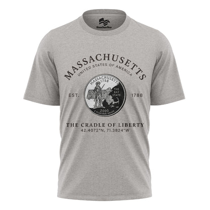 Massachusetts Bay State T-Shirt | New England Gift Tee