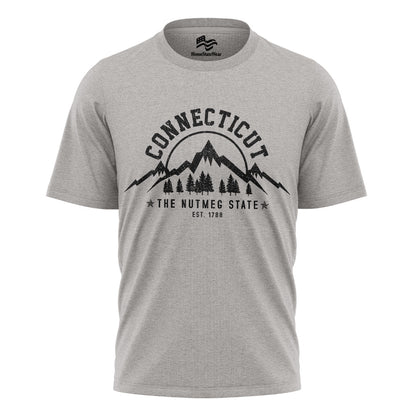 Connecticut Nutmeg State Tee | Vintage Mountain Forest Shirt