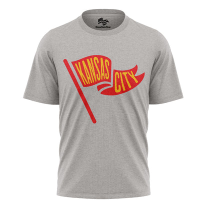 Kansas City Football Comfort Colors T-Shirt