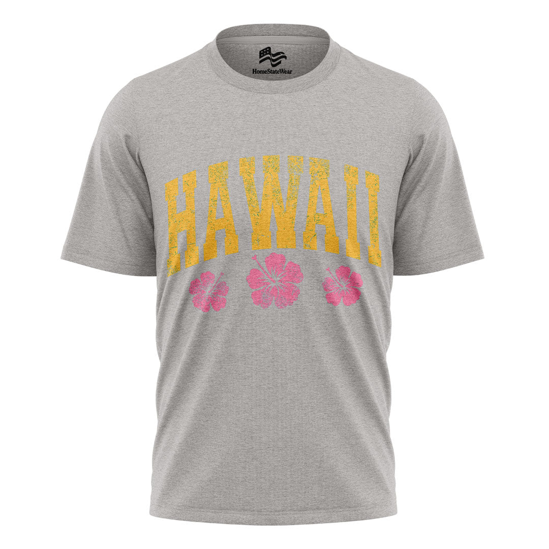 Hawaii Hibiscus Comfort Colors Aloha Summer Beach Shirt