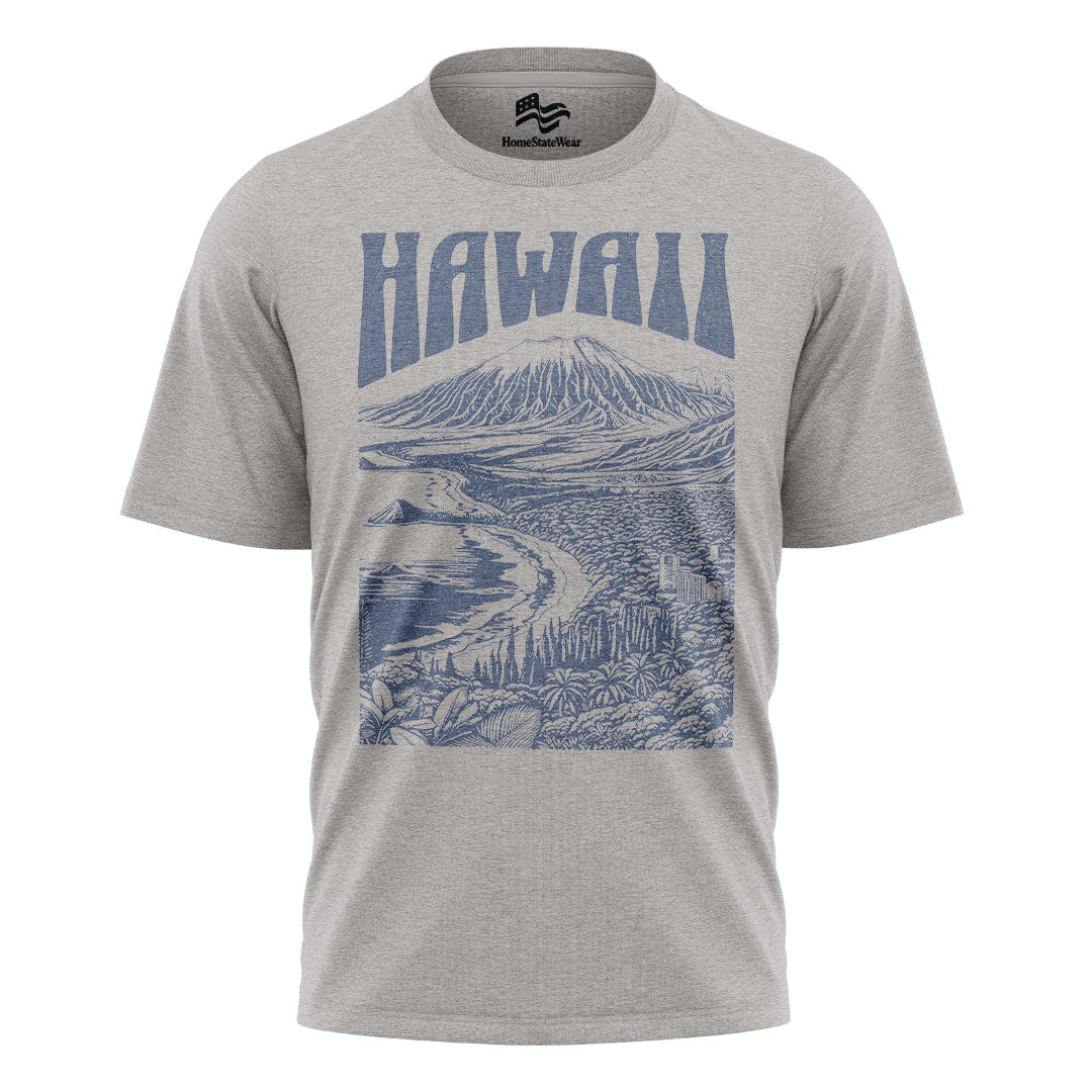 Retro Hawaii Aloha Tee | Vintage Tropical Beach Shirt