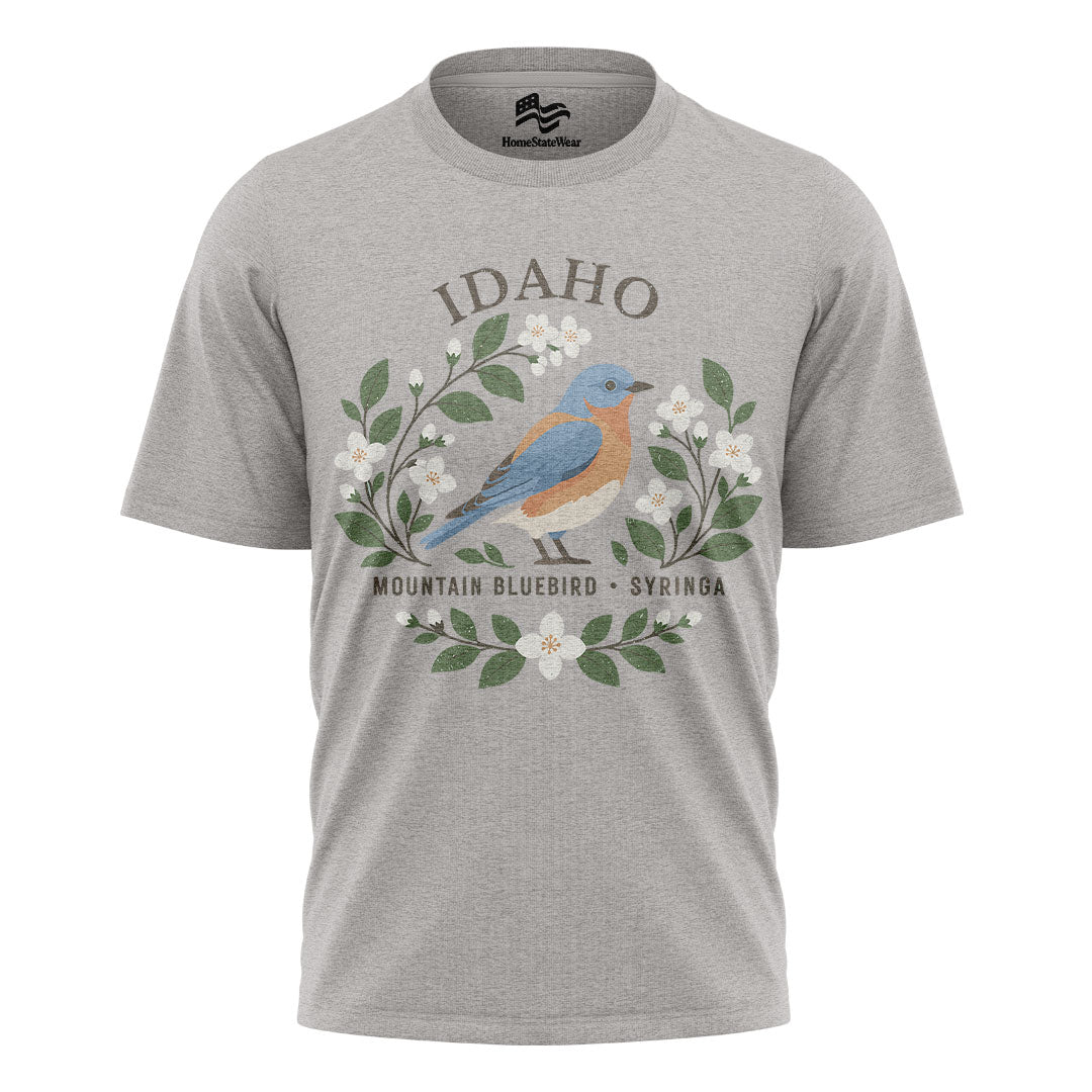 Idaho Bluebird & Syringa