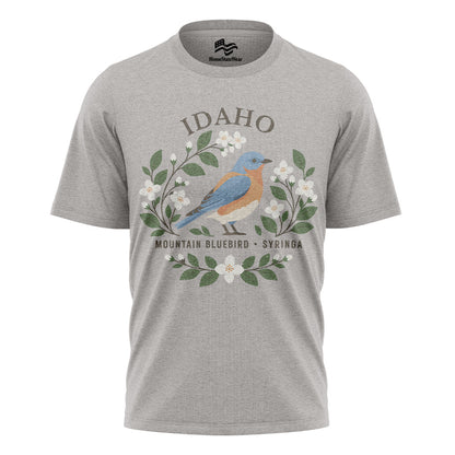 Idaho Bluebird & Syringa