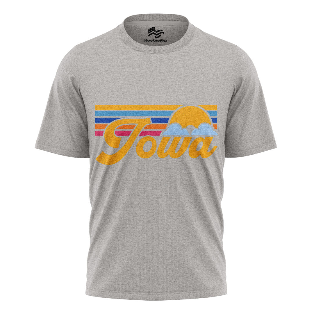 Iowa Roots Map T-Shirt | Hawkeye State Gift Tee