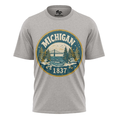 Michigan Mackinac Bridge T-Shirt