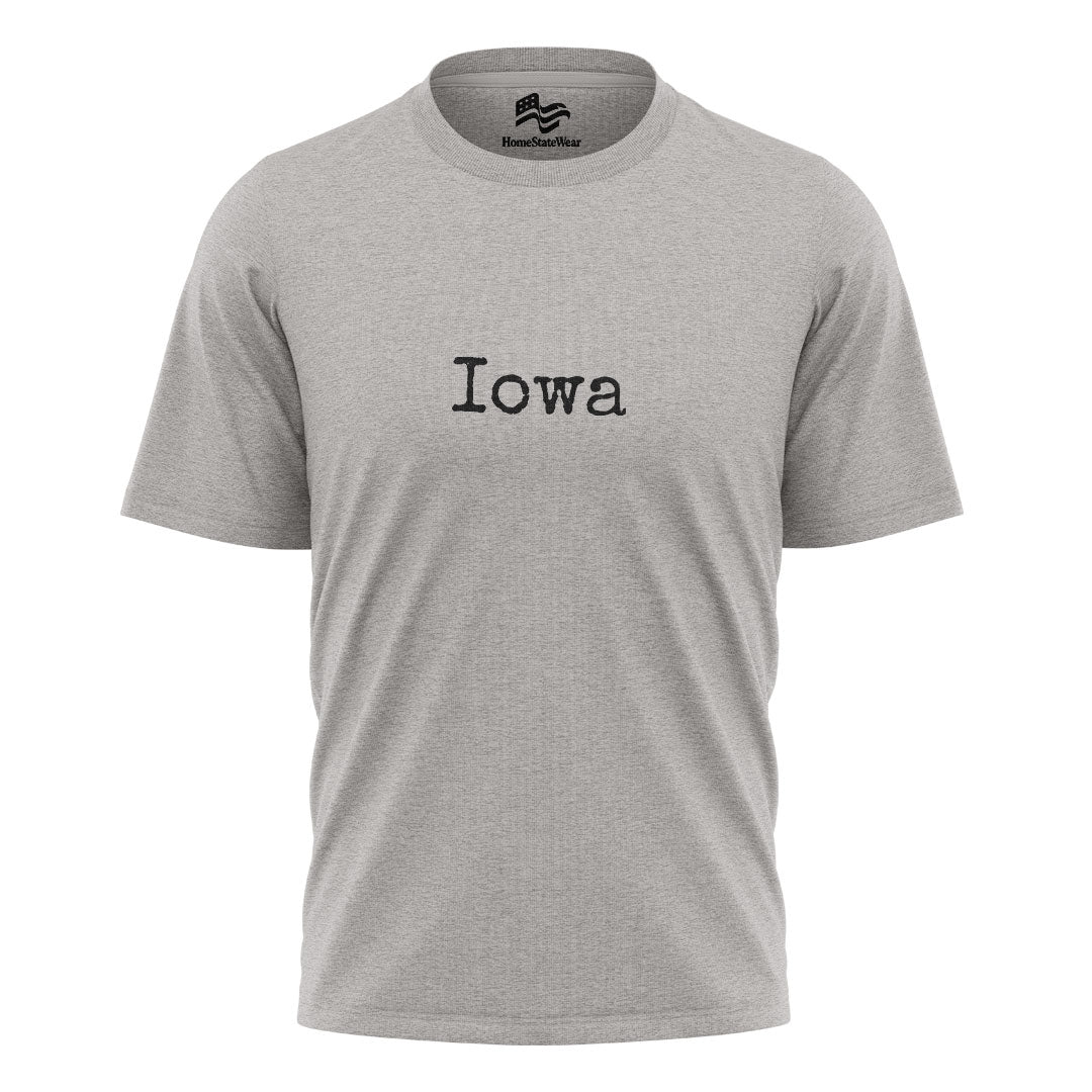 Iowa Comfort Colors T-Shirt, Midwest State Pride Tee