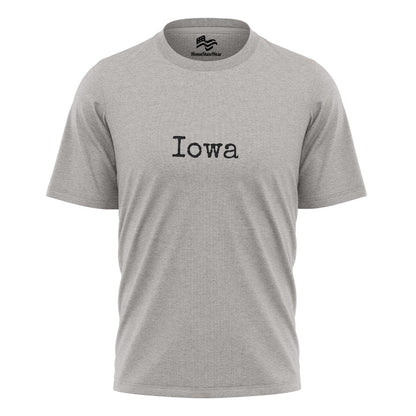 Iowa Comfort Colors T-Shirt, Midwest State Pride Tee