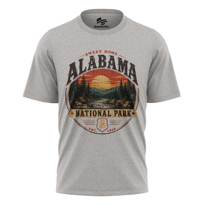 Alabama Wilderness Vintage Adventure Graphic Tee