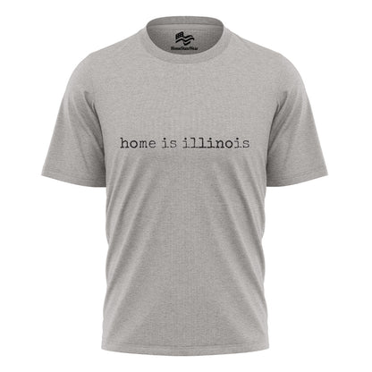 Home Is Illinois Comfort Colors Tee | Born and Raised Gift Shirt