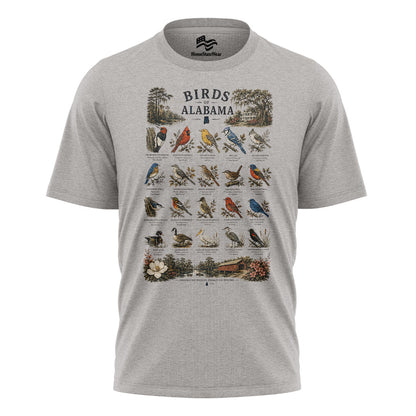 Alabama Birds T-Shirt, Bird Watching Nature Lover Tee