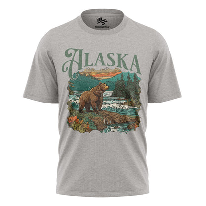 Alaska Wilderness Bear Graphic Tee