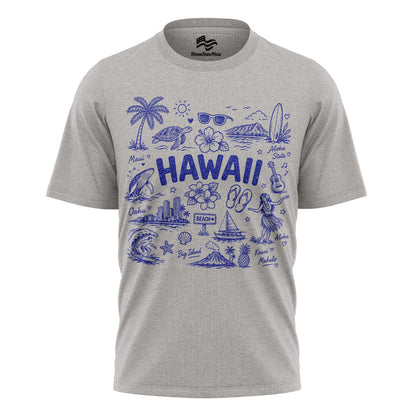 Hawaii Aloha State Comfort Colors Oahu Vacation Souvenir Shirt