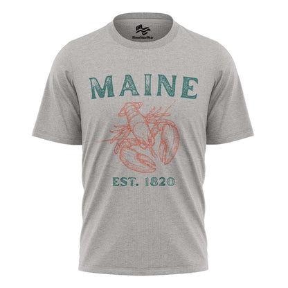 Maine Lobster Comfort Colors Tee | Coastal Souvenir Shirt