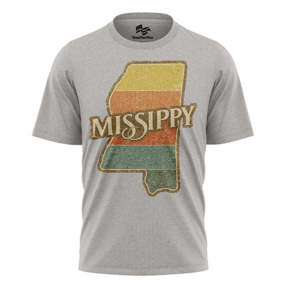 Funny Mississippi T-Shirt, Retro Distressed Southern Humor Tee