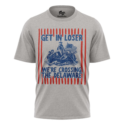 Funny Crossing the Delaware Tee | Patriotic 4th of July Shirt