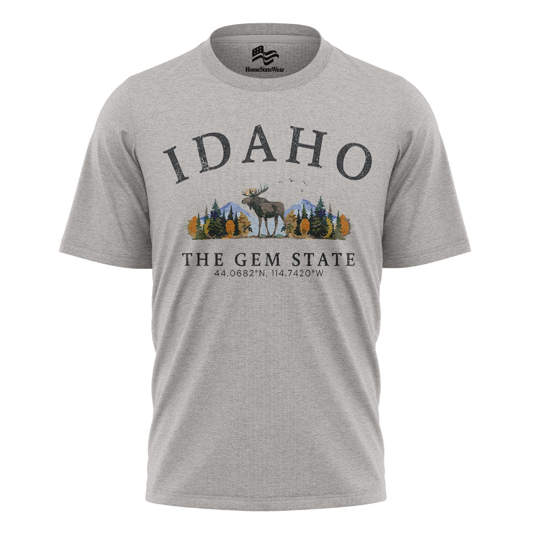 Idaho Nature Lover Gem State Pride Tee