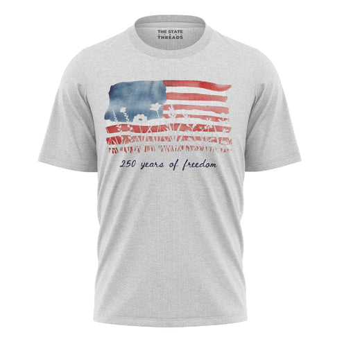 Floral USA Freedom 250 Shirt