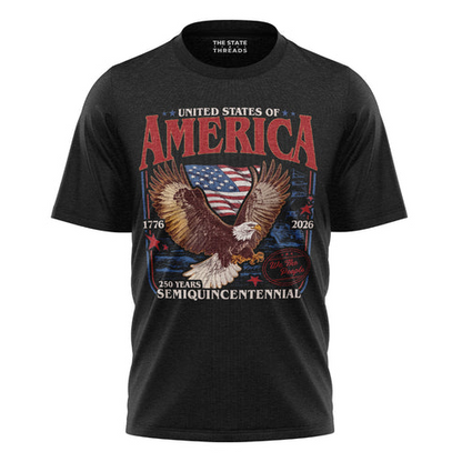 America 250 Years Semiquincentennial Eagle Shirt