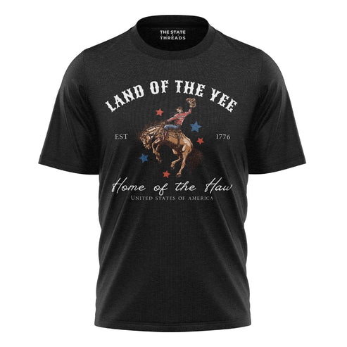 America Land of the Yee Haw Cowboy Shirt