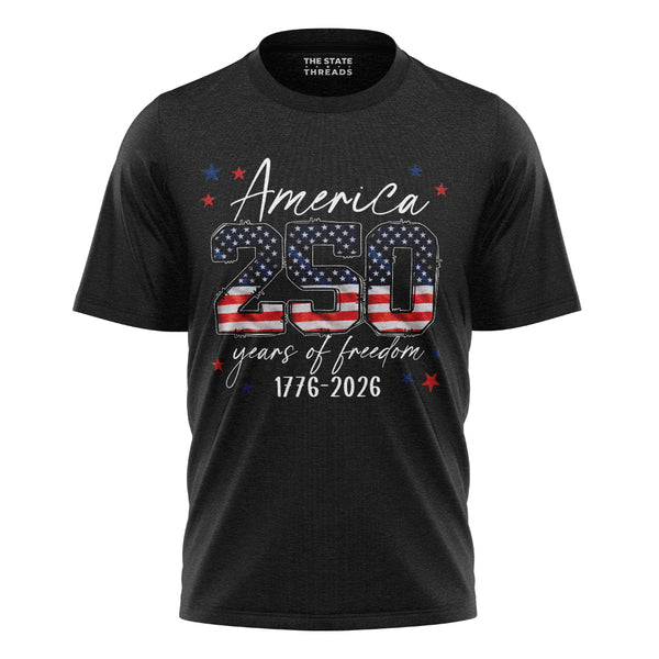 America 250 Years Freedom Anniversary Shirt