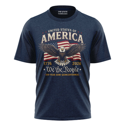 America 250th We The People Eagle Patriotic Shirt