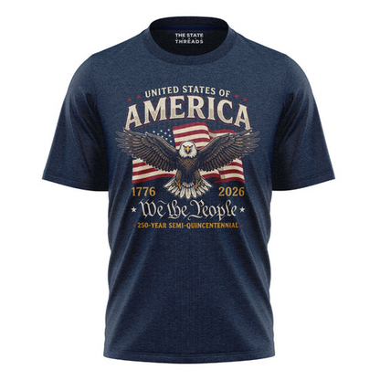 America 250th We The People Eagle Patriotic Shirt