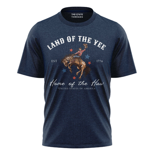 America Land of the Yee Haw Cowboy Shirt