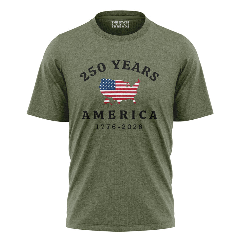America 250 Years Anniversary Minimalist Shirt