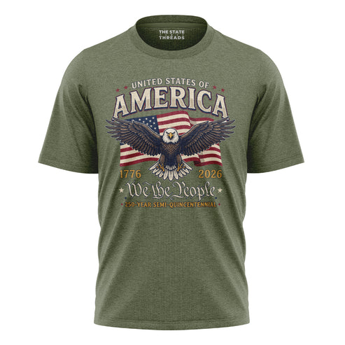 America 250th We The People Eagle Patriotic Shirt