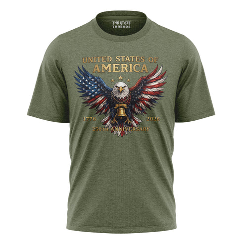 USA Eagle 250th Anniversary Shirt