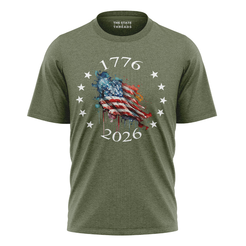 USA Flag 250 Anniversary Shirt