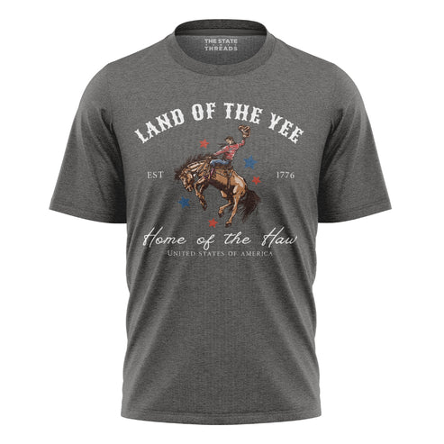 America Land of the Yee Haw Cowboy Shirt